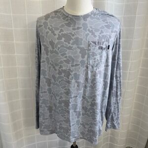 Marsh Wear Men's Pamlico LS Performance Shirt Gray Camo